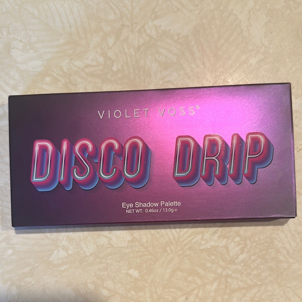 Violet Voss Disco Drip Eye Shadow Palette in Shimmering Purple